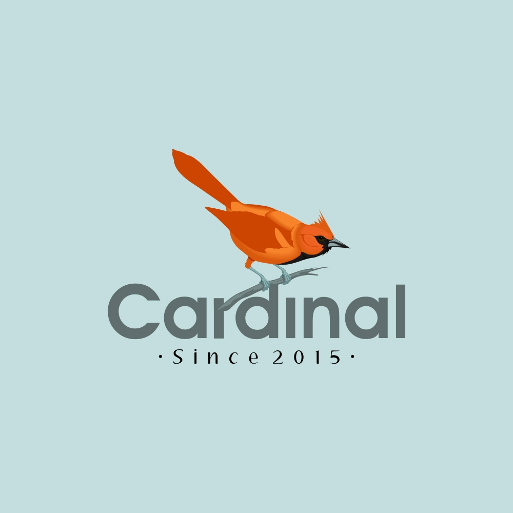 写真家の個人的なロゴデザイン、鳥のロゴデザイン