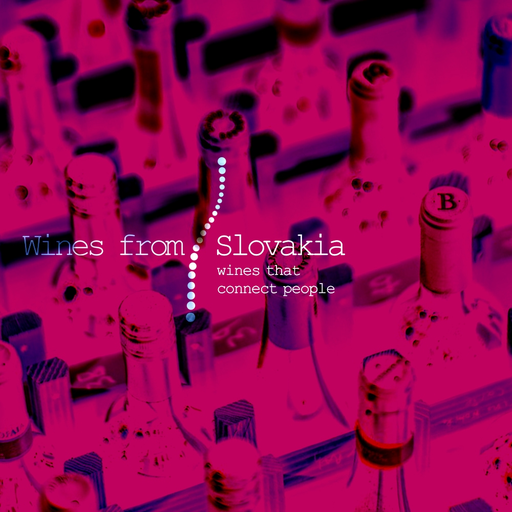 スロバキアワインエージェンシー、ワインのロゴデザイン